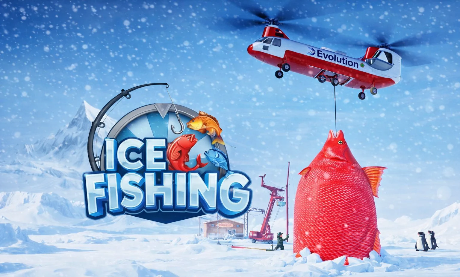 Ice Fishing Banner